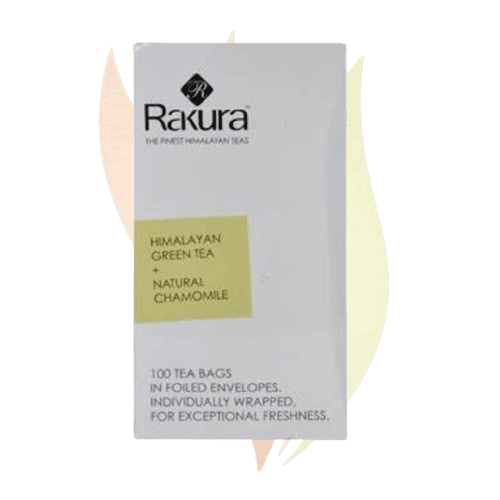 Organic Green Tea + Chamomile 100TB Envelope