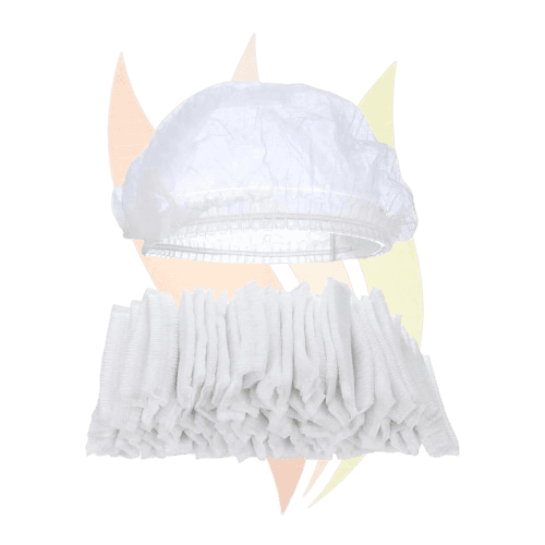 White Net Cap