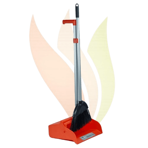 Lobby Dustpan with Broom Set